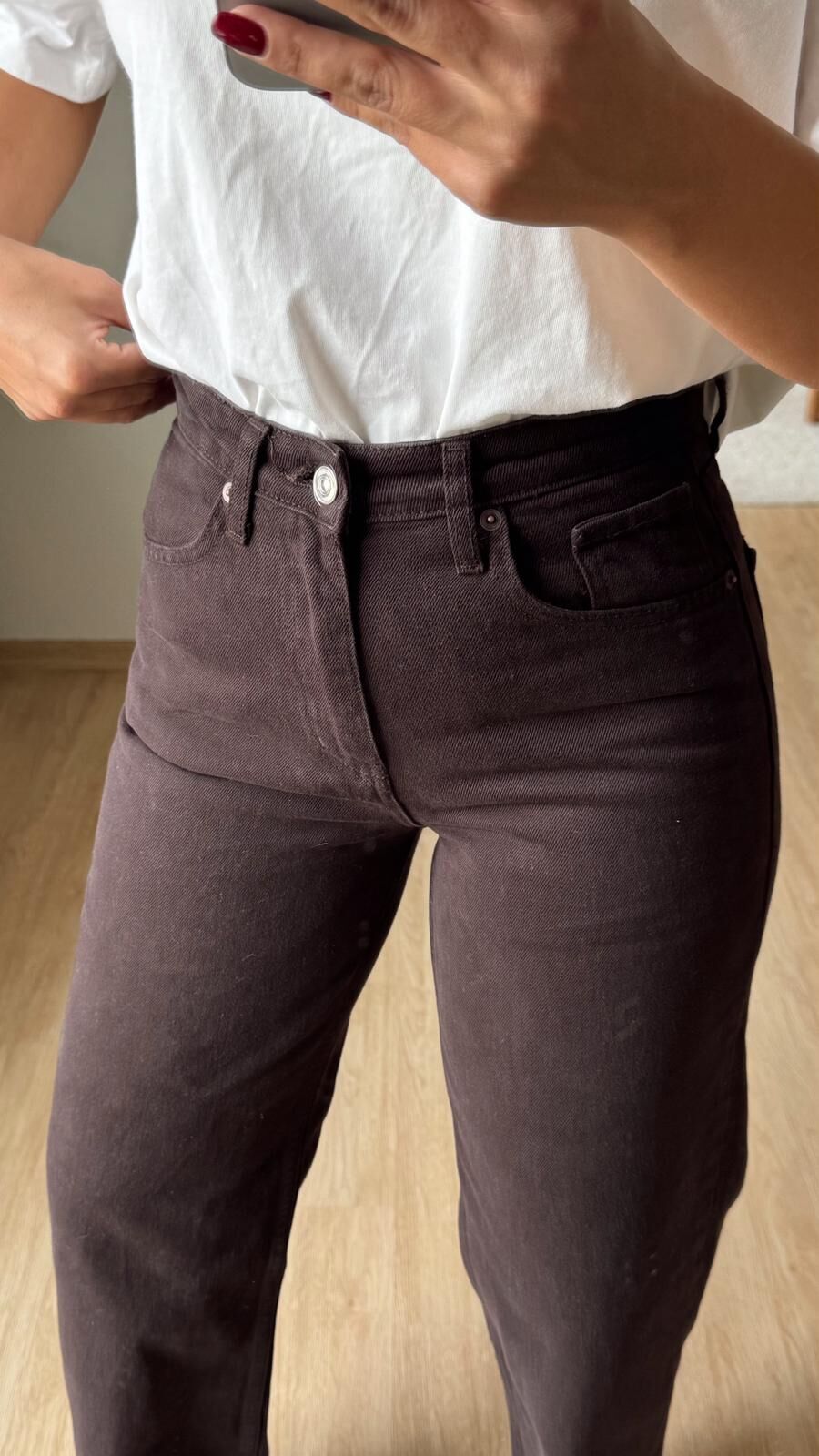 Acı Kahve Straight Jean