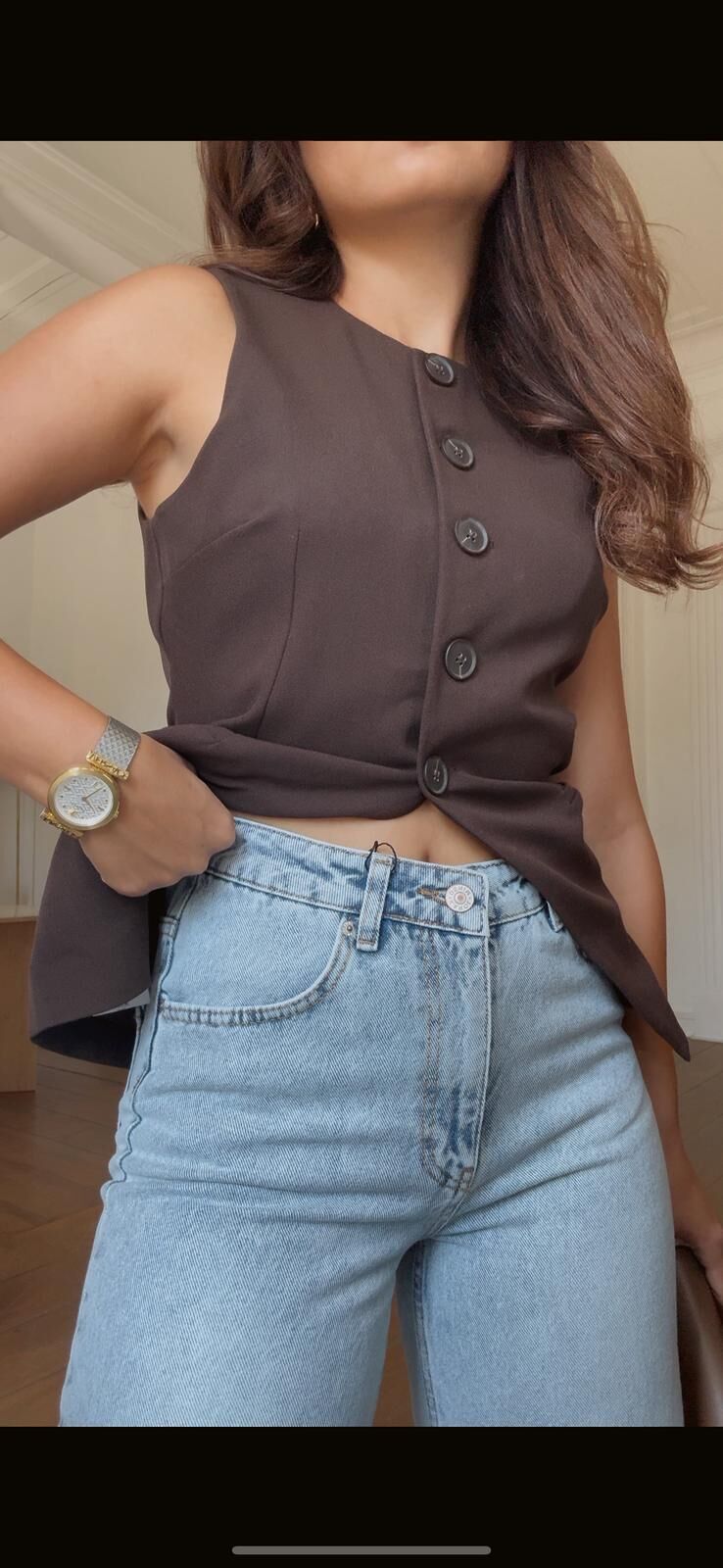 Buz Mavi Jean Palazzo