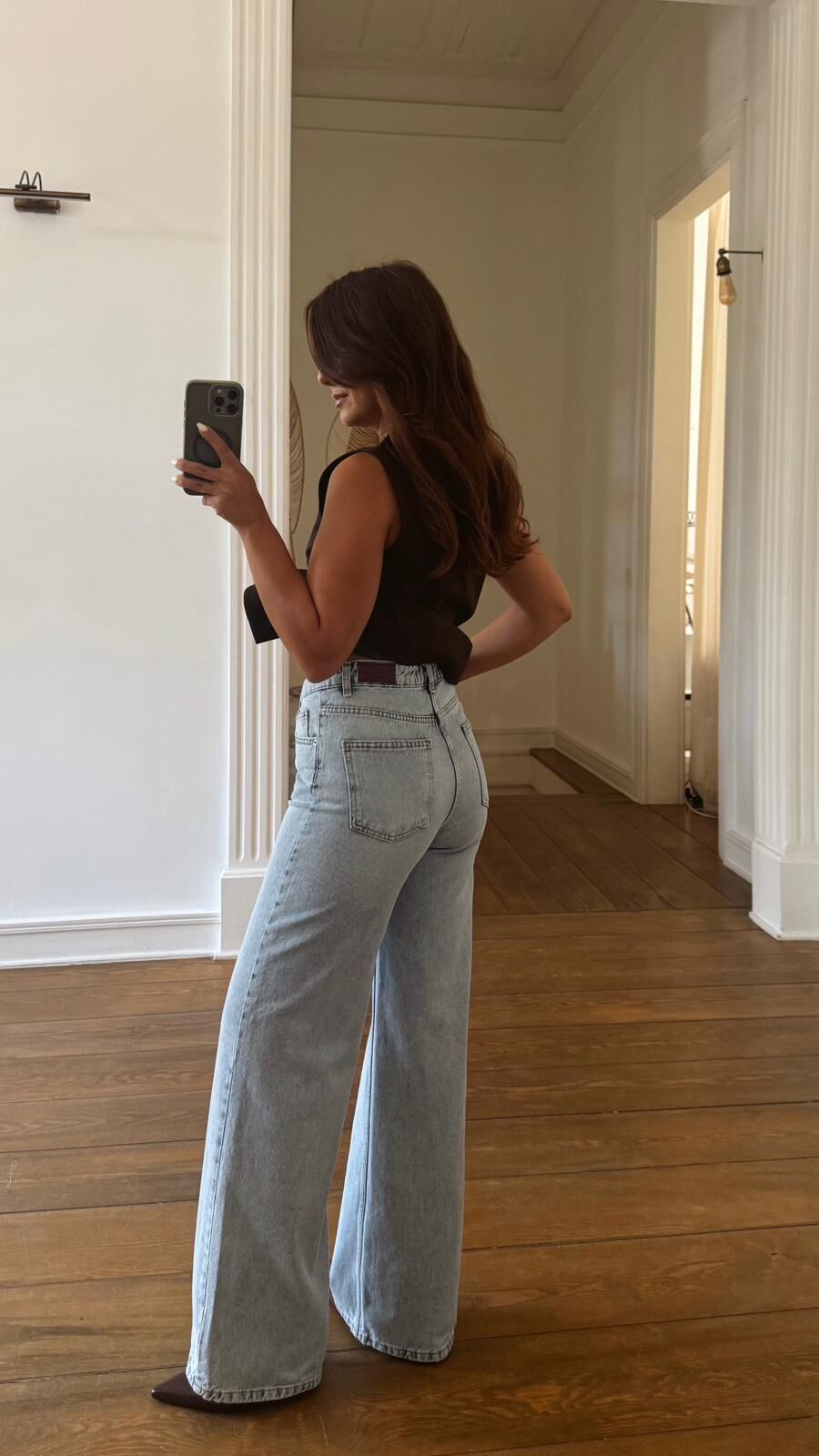 Buz Mavi Jean Palazzo