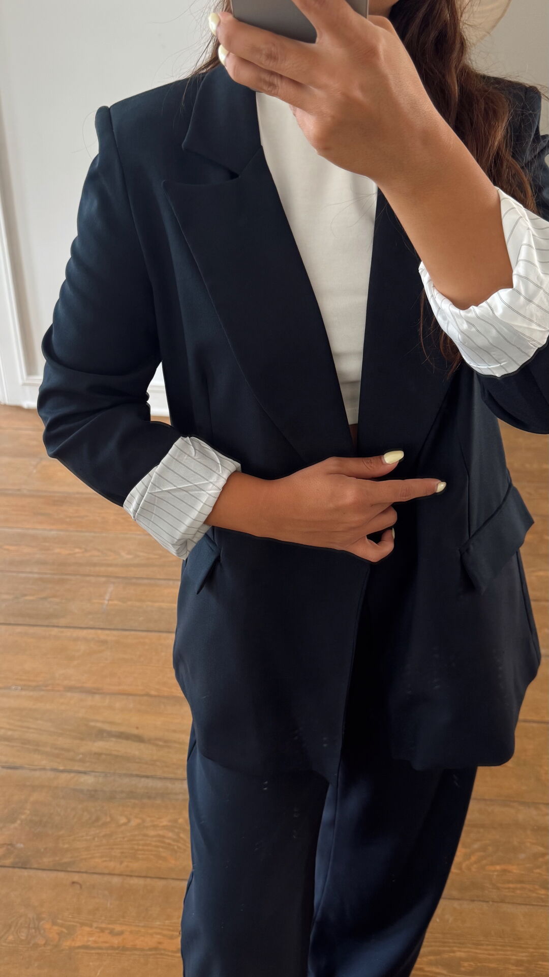 Garnili Kumaş Blazer Laci