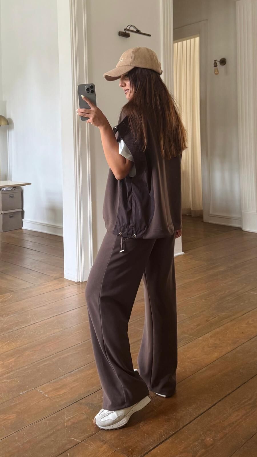 Yelekli Kahve Takım