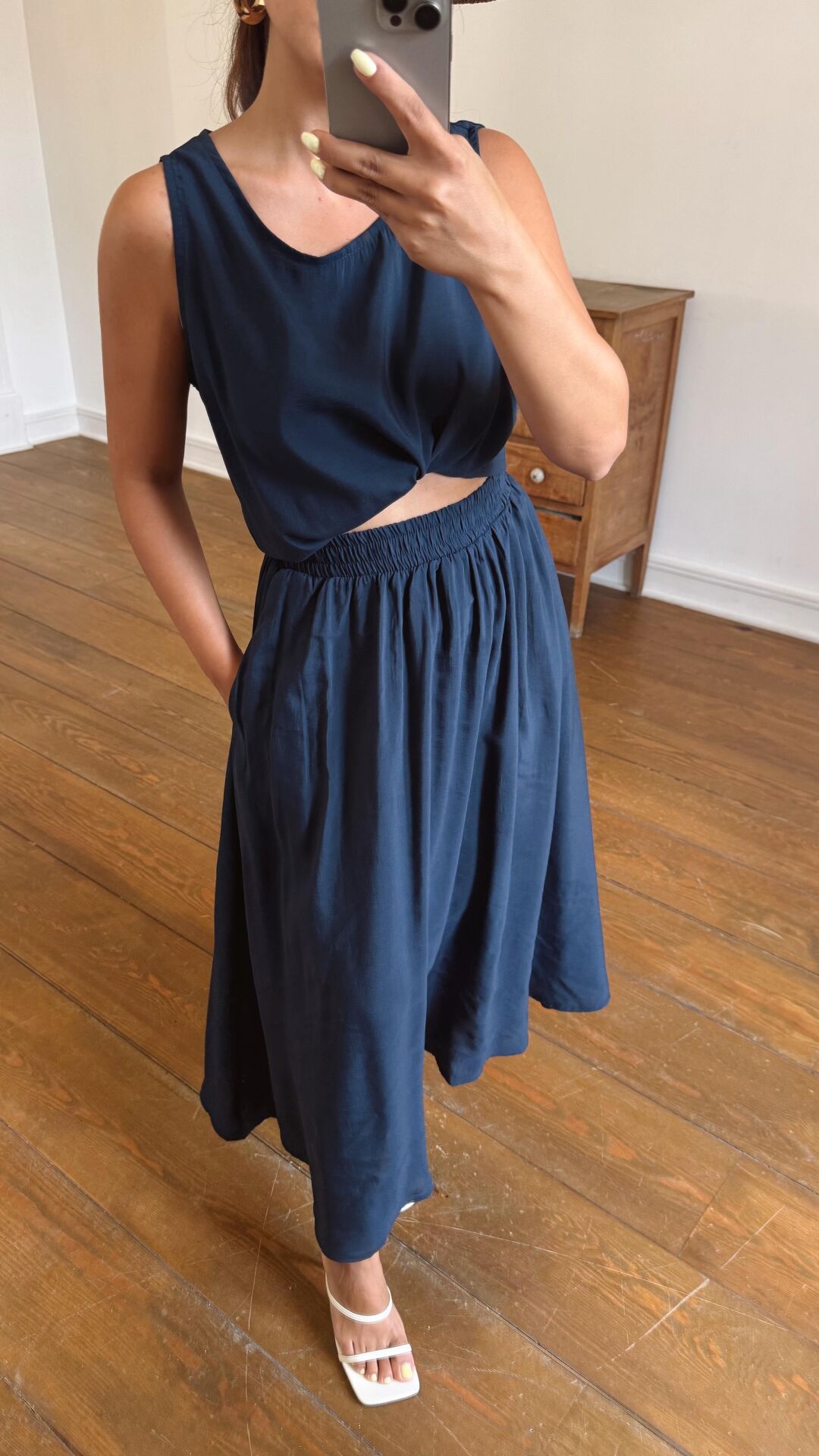 Etekli Takım Lacivert