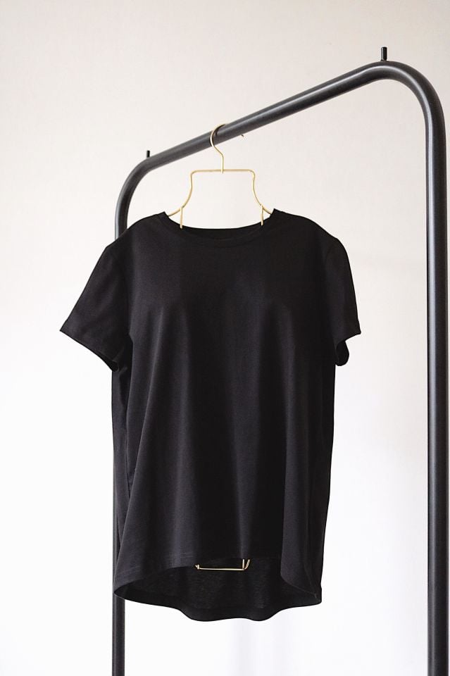 Basic Cotton Tshirt Siyah