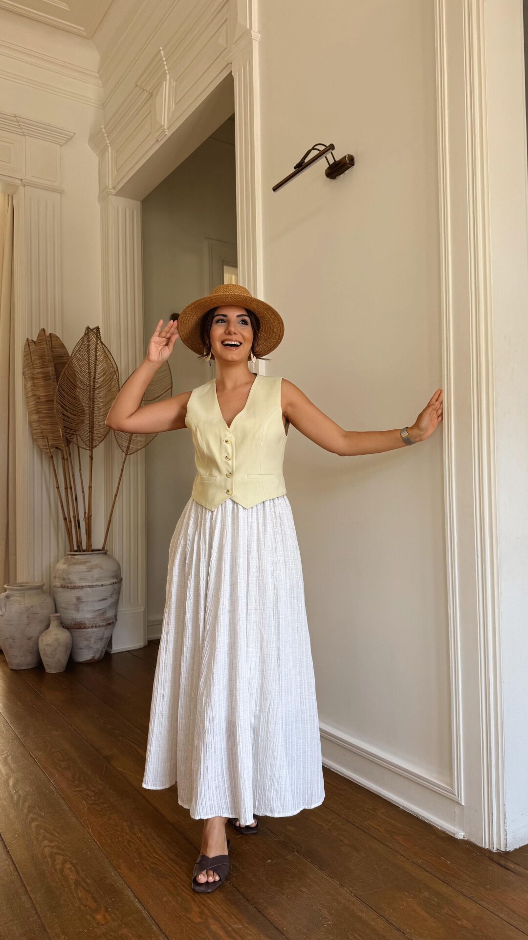 Süs Cep Çağla Yelek