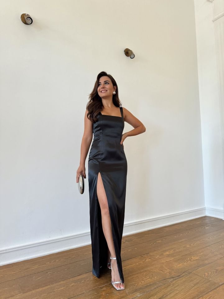 Elenor Siyah Elbise