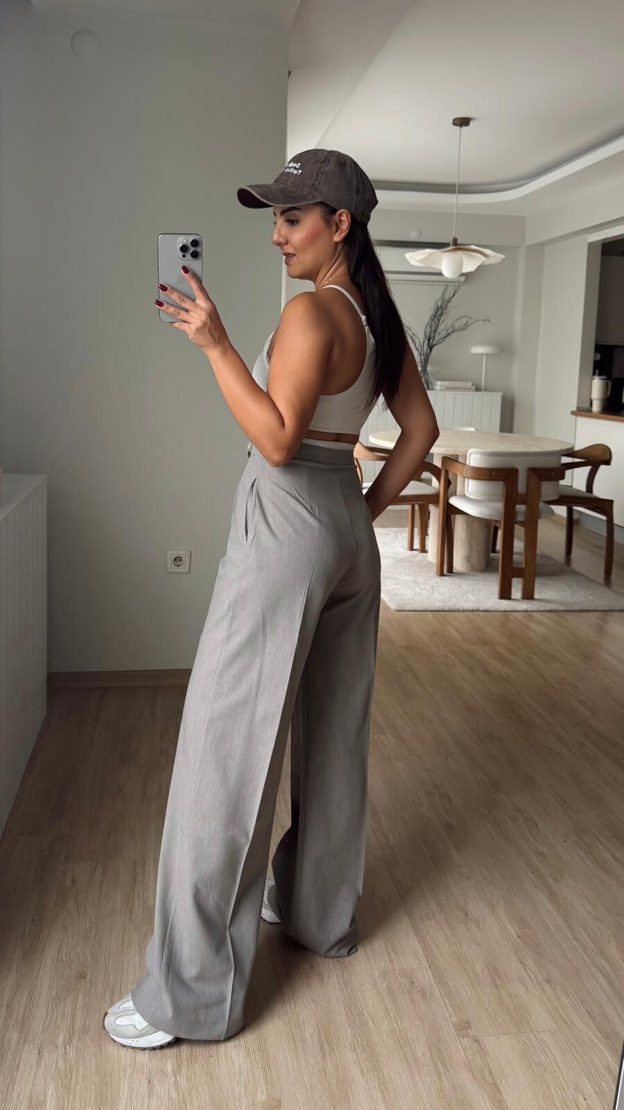 Alina Bağcıklı Pantolon