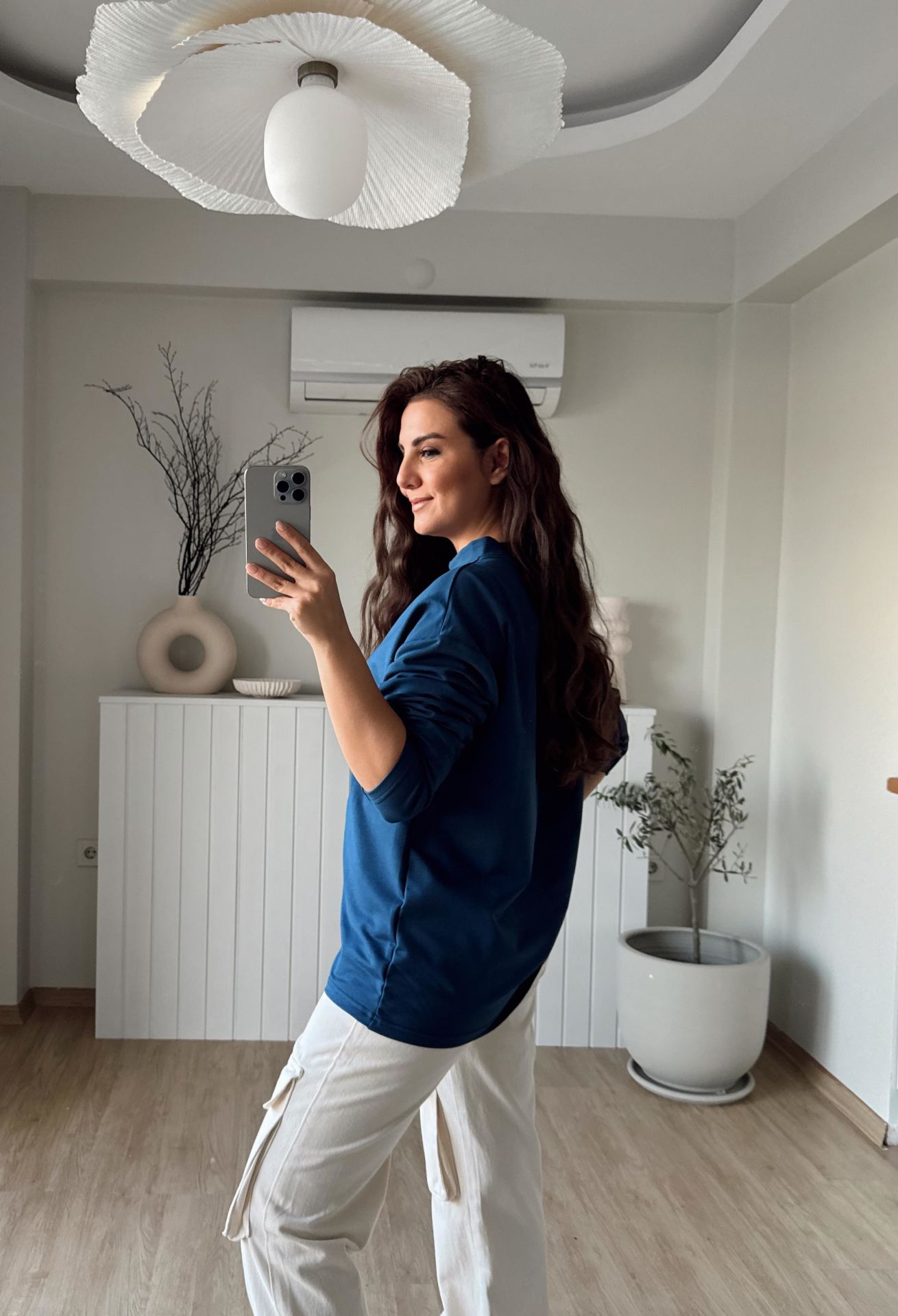 Pamuklu Basic-Lacivert