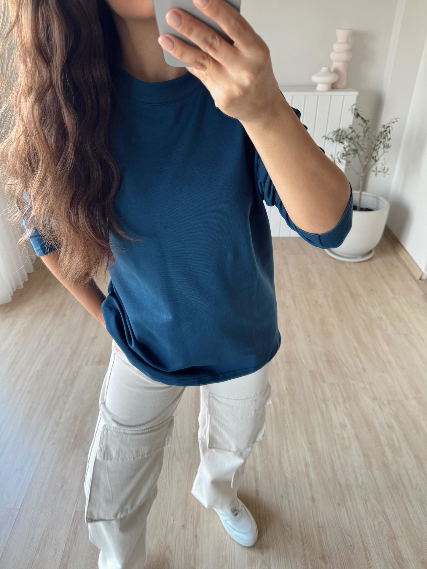 Pamuklu Basic-Lacivert