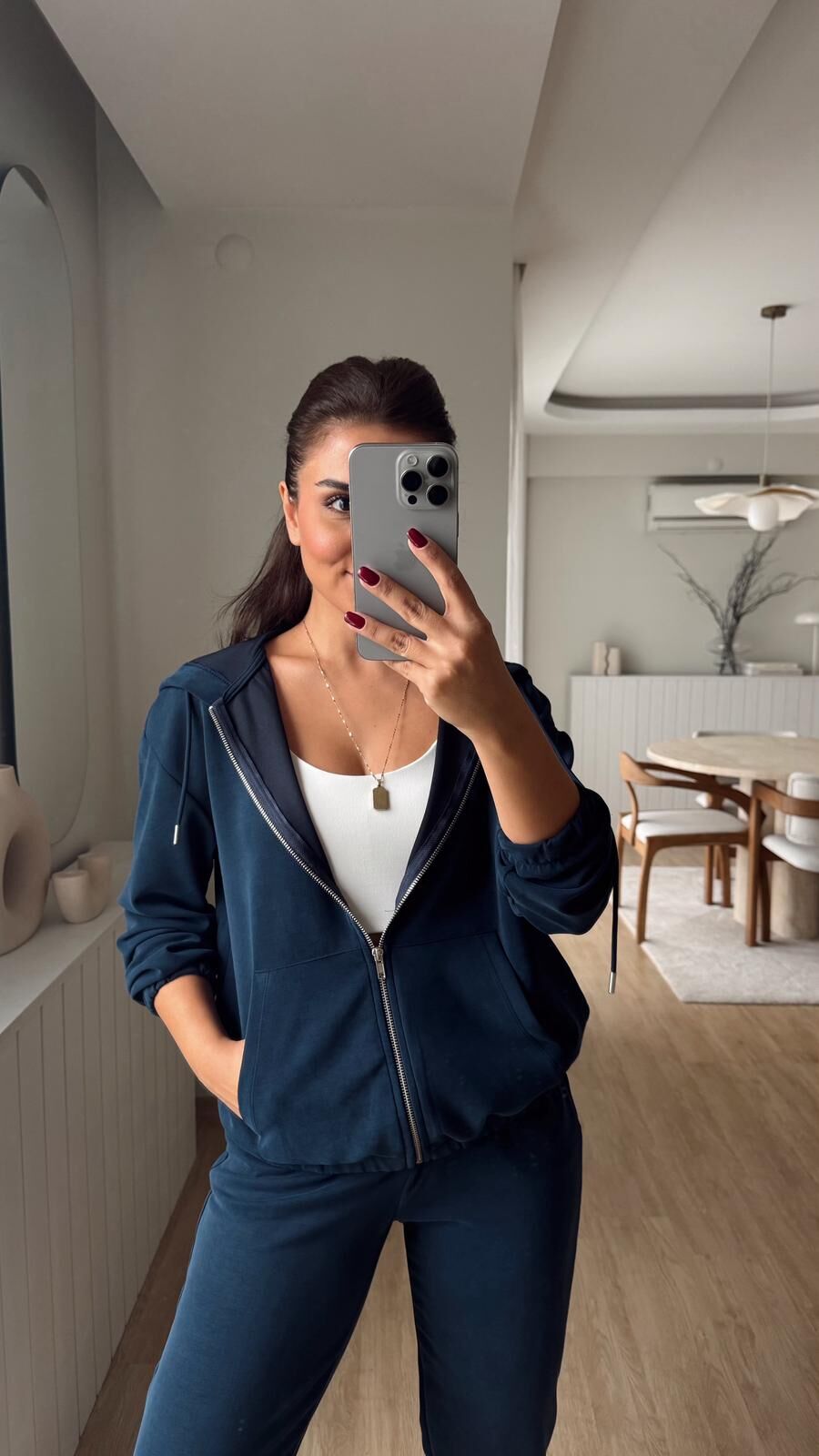 Elisa Modal Takım Lacivert