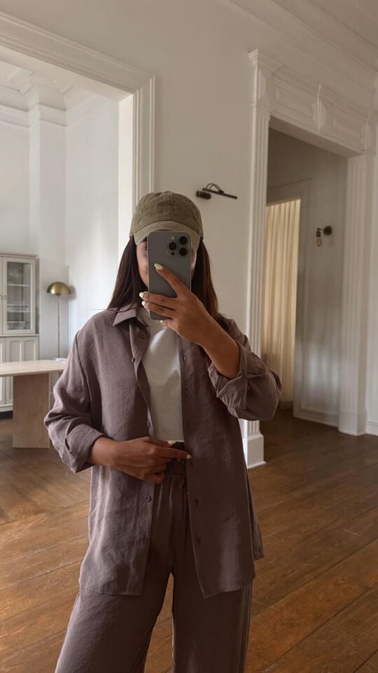 Vizon Tencel Gömlek