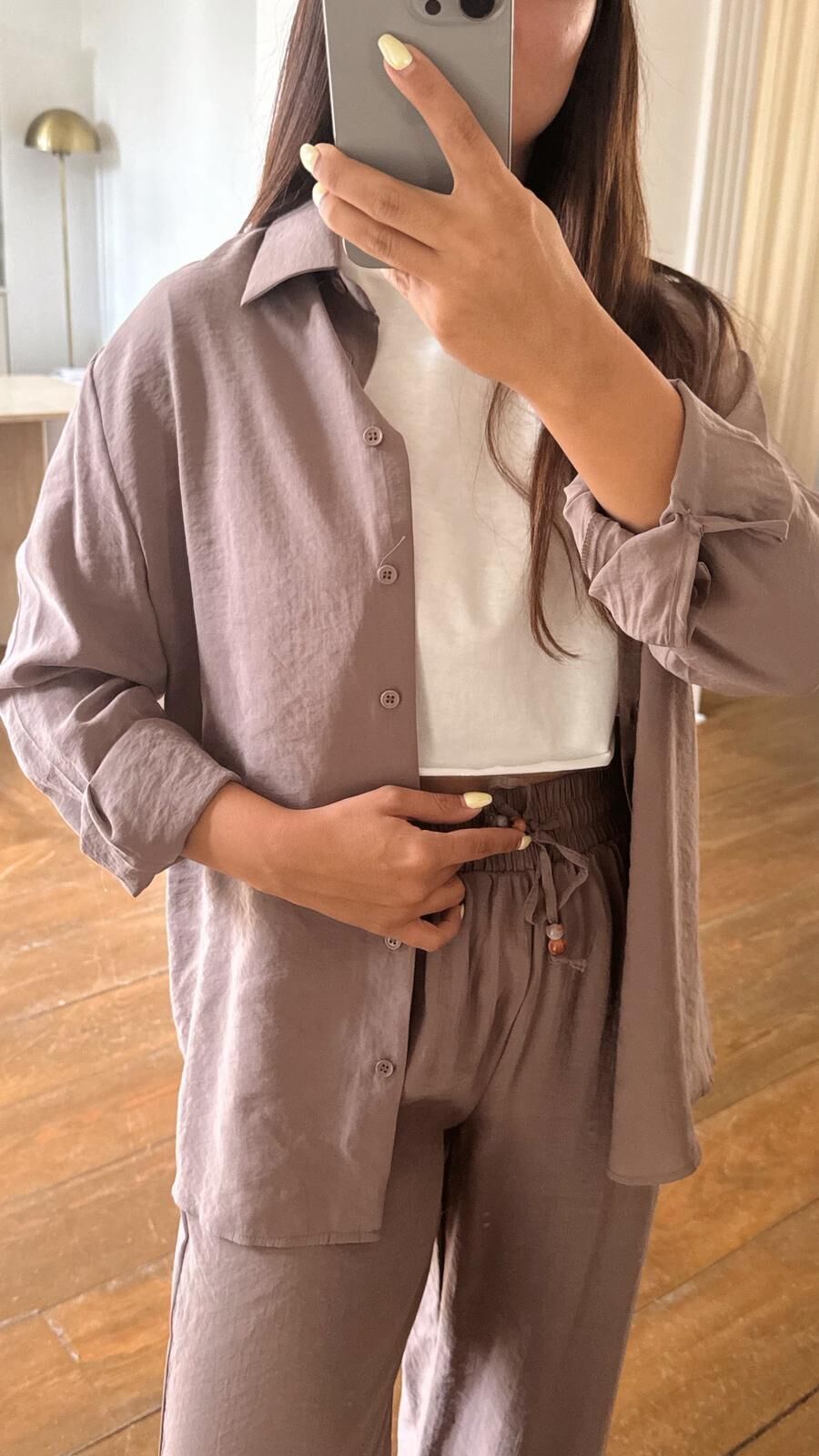 Vizon Tencel Gömlek