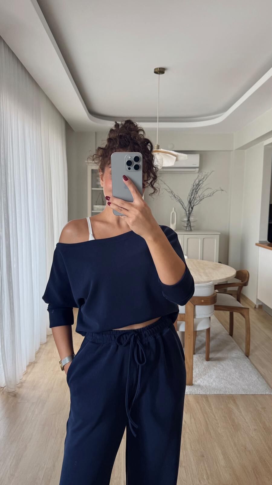 Düşük Omuz Modal Takım Laci