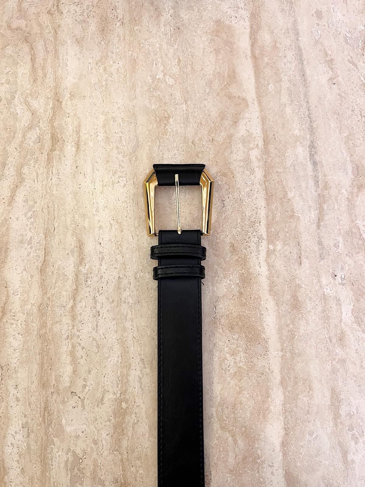 Mono Gold Toka Siyah Kemer