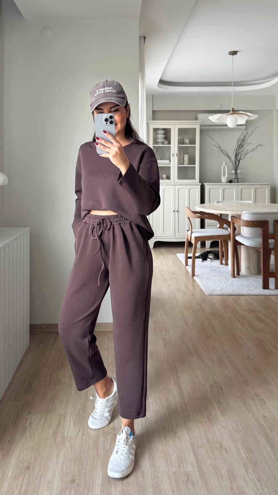 Edna Modal Takım Kahve