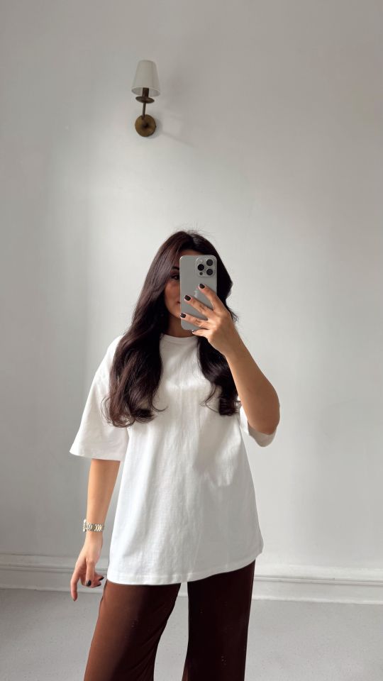 Ekru Basic Tshirt 180286