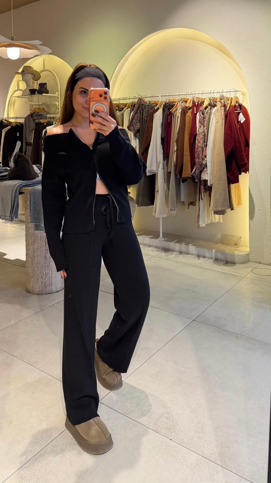 Madonna Çelik Takım Siyah