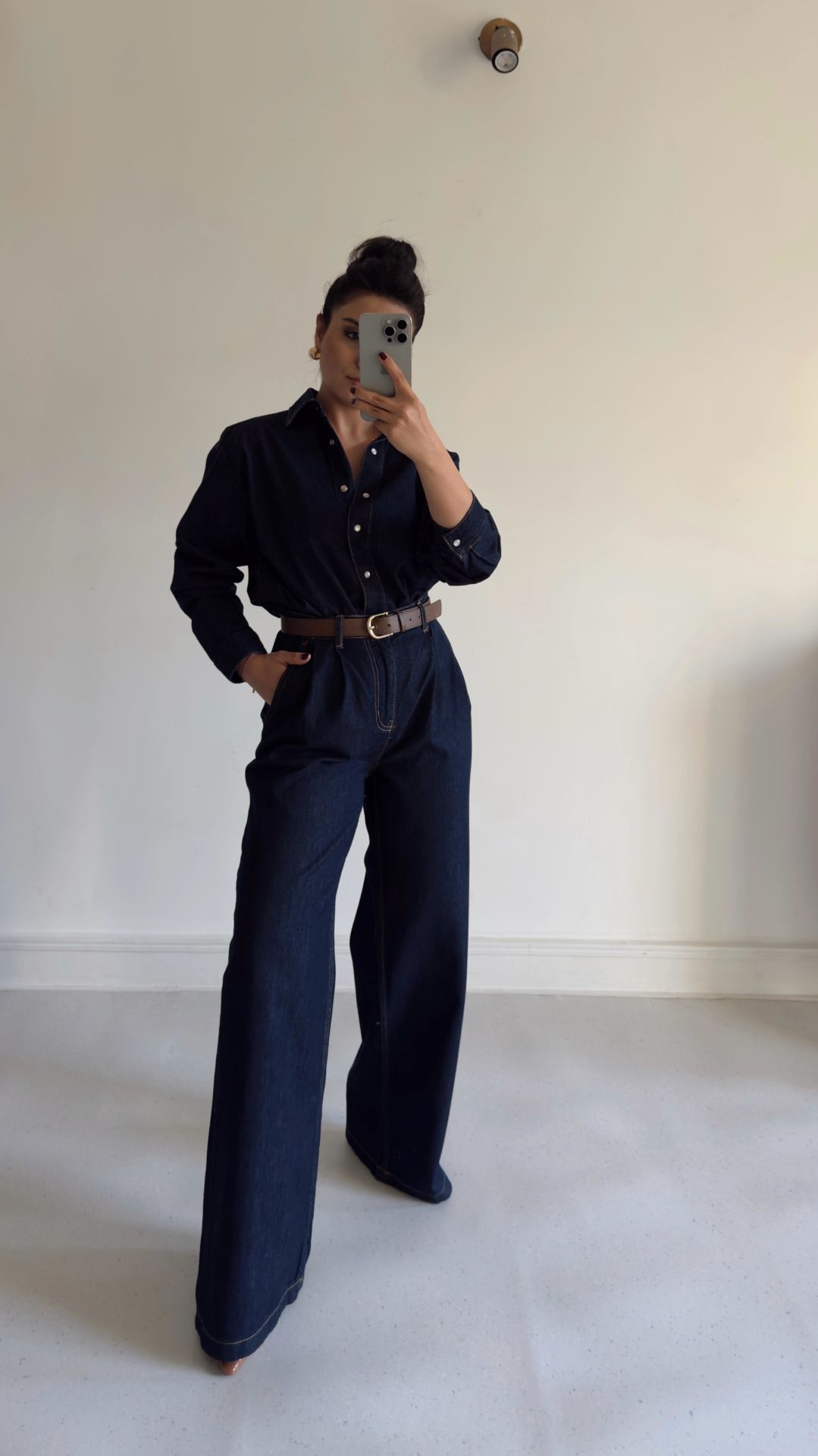 Laci Denim Gömlek Takım