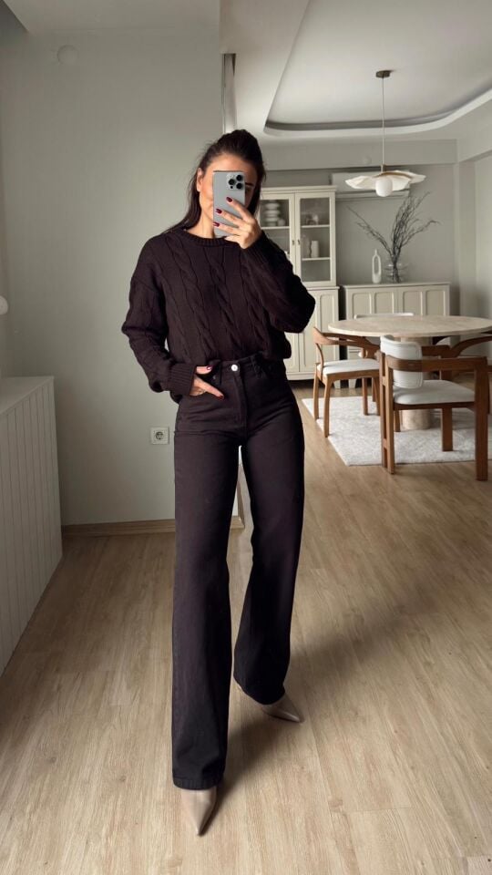 Acı Kahve Straight Jean