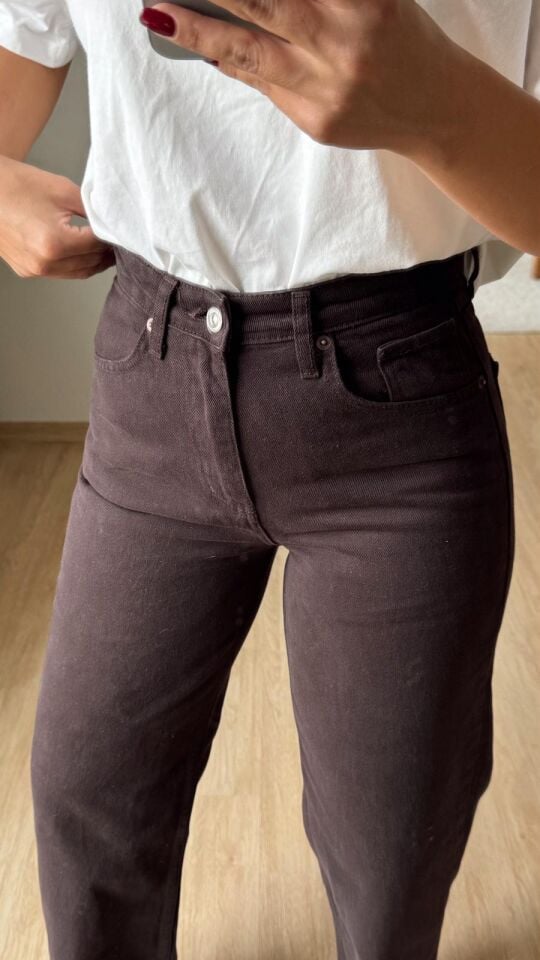 Acı Kahve Straight Jean