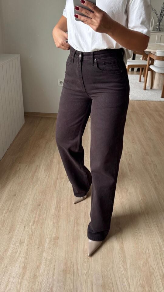 Acı Kahve Straight Jean