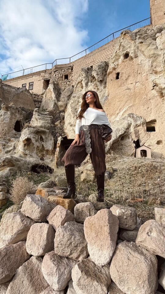 Bürümcük Lastikli Kahve Pantolon