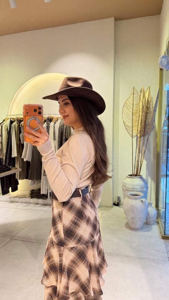 Bisiklet Yaka Kısa Triko S.Kahve