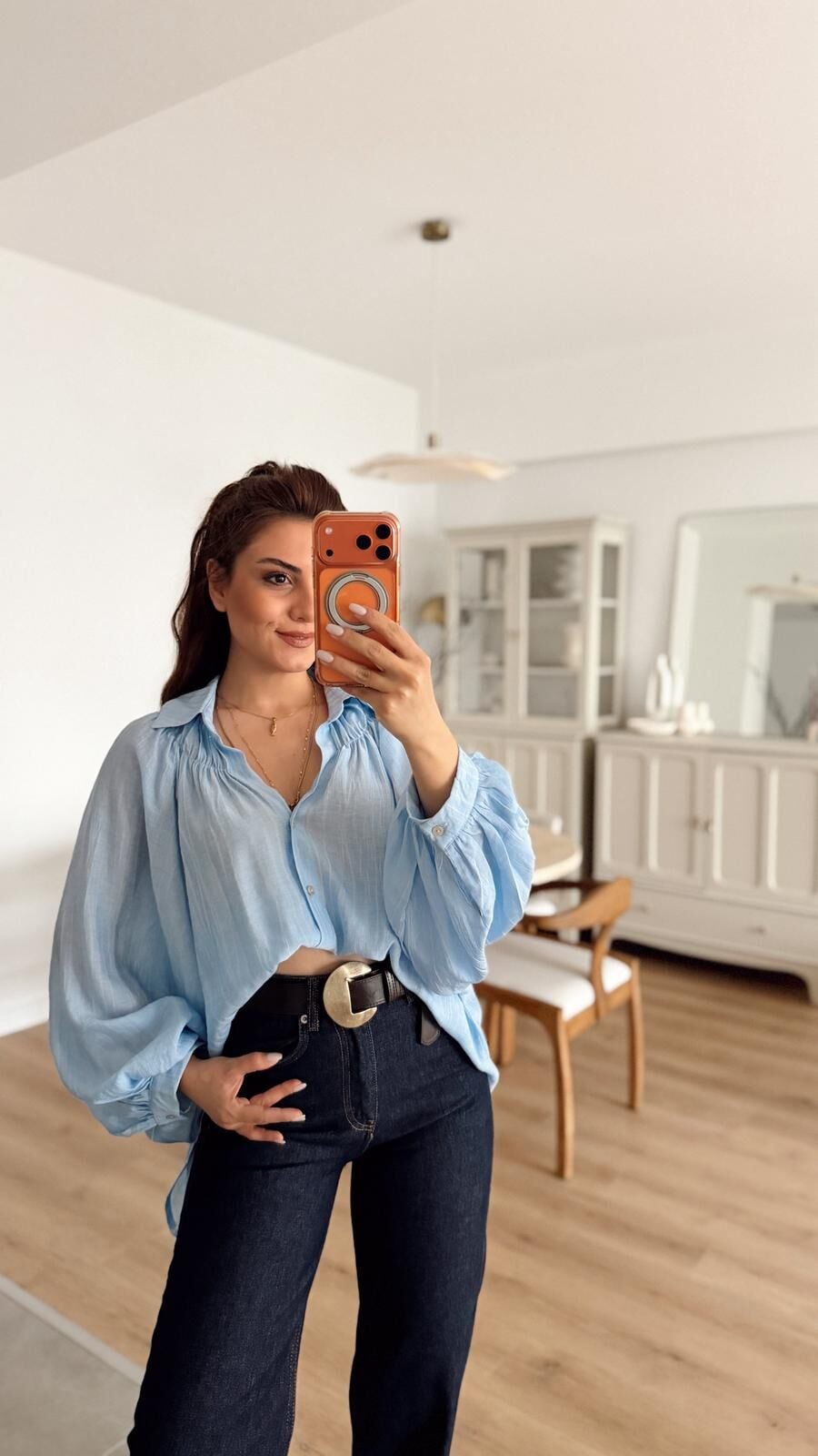 Siena Bebe Mavi Gömlek