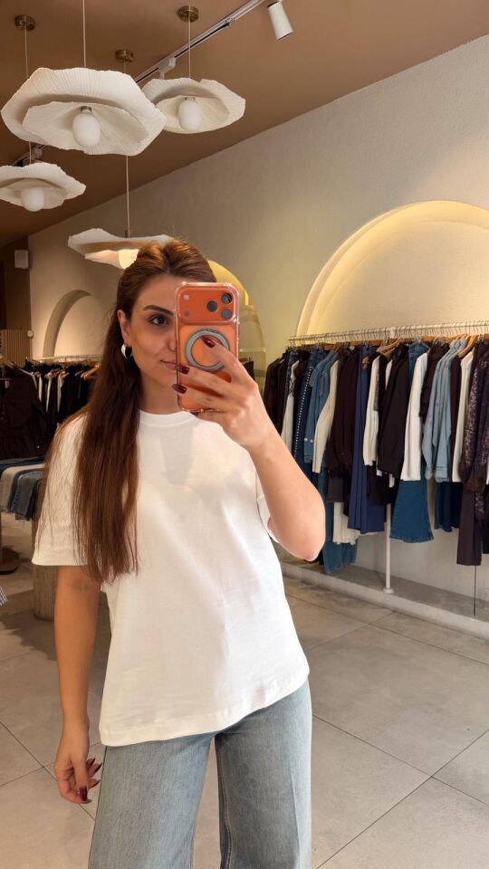 Msm Basic Ekru Tshirt