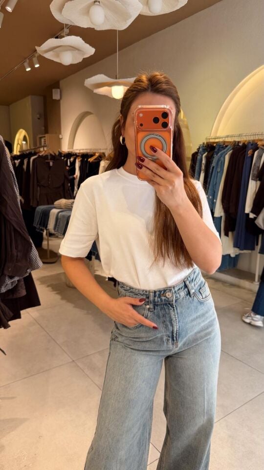 Msm Basic Ekru Tshirt