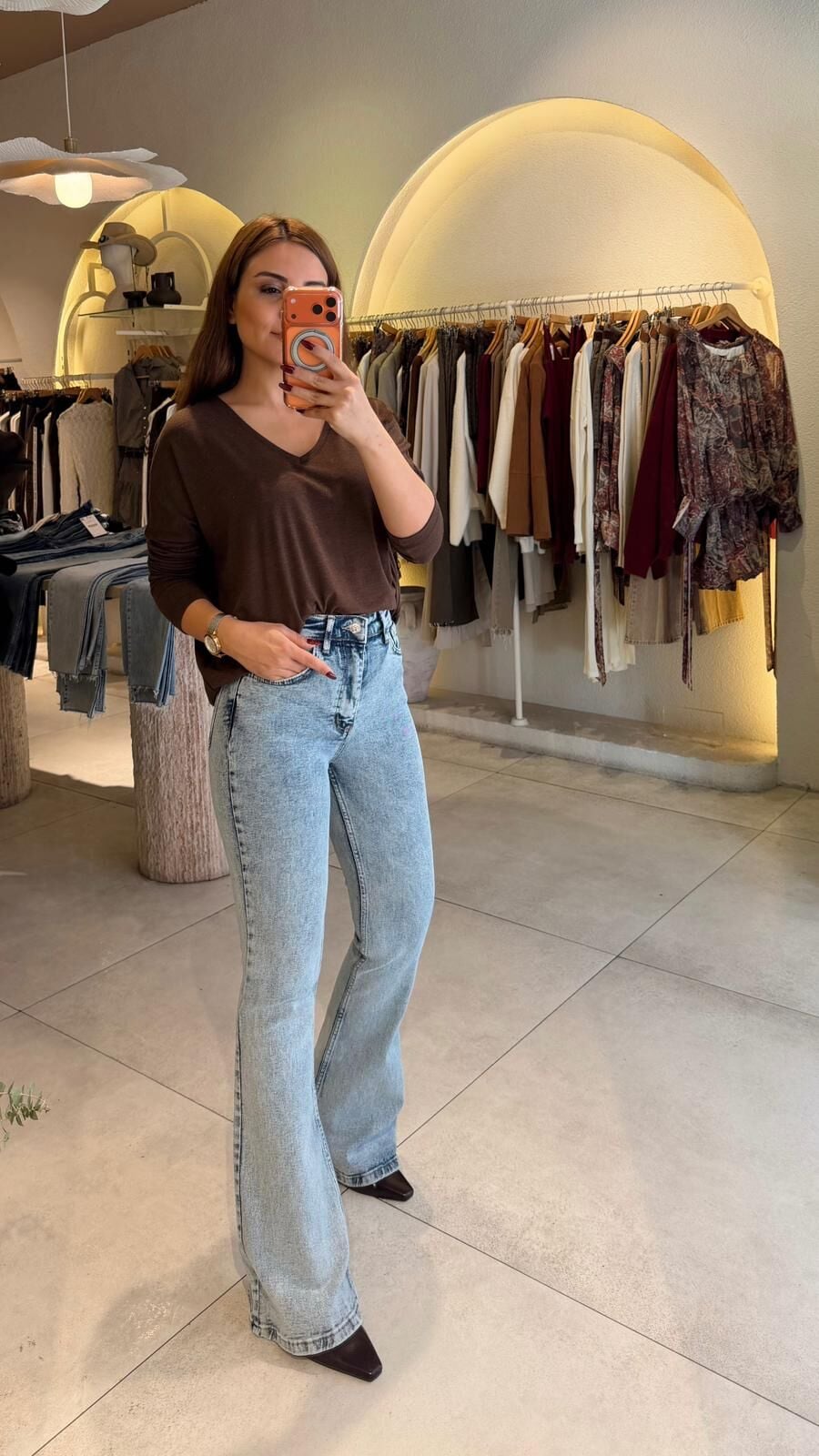 Buz Mavi Yıkamalı İspanyol 2106