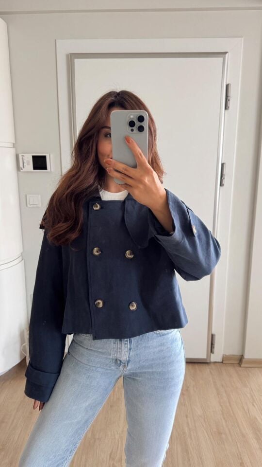 Detaylı Crop Trench Laci