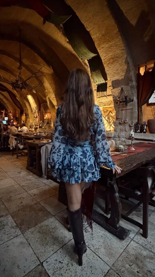 Şifon Çiçekli Crop Bluz