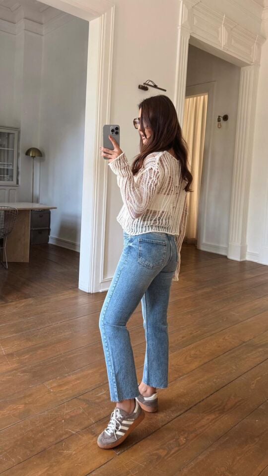 Toprak Taşlama Kesik Jean 2402