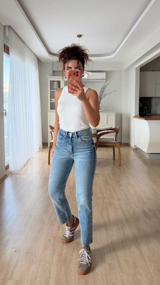 Toprak Taşlama Kesik Jean 2402