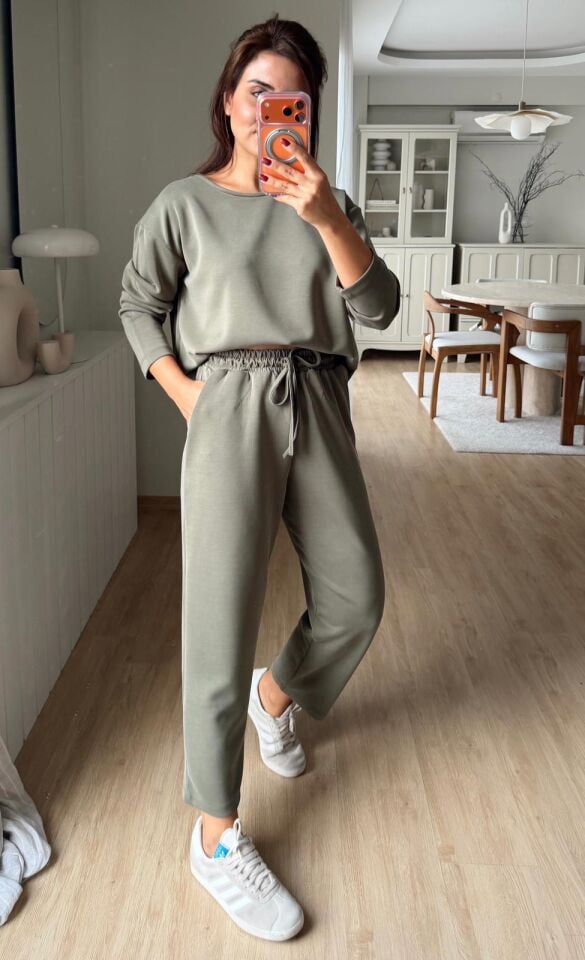 Edna  Modal Takım Haki