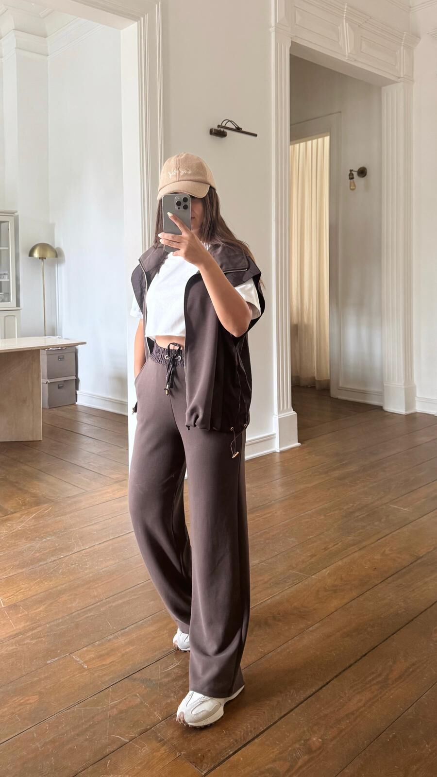 Yelekli Kahve Takım