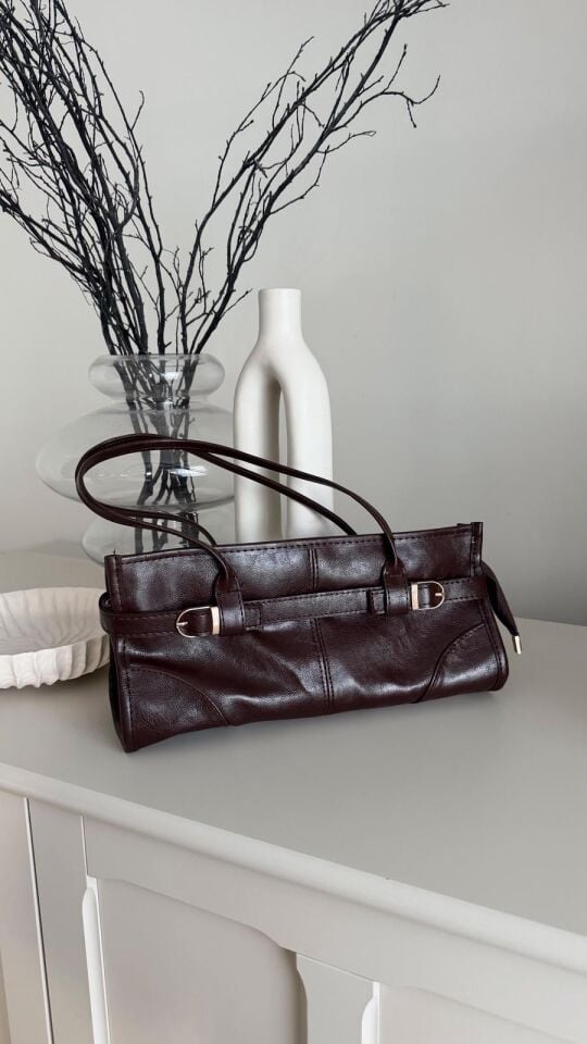 Vaella Deri Çanta Kahve