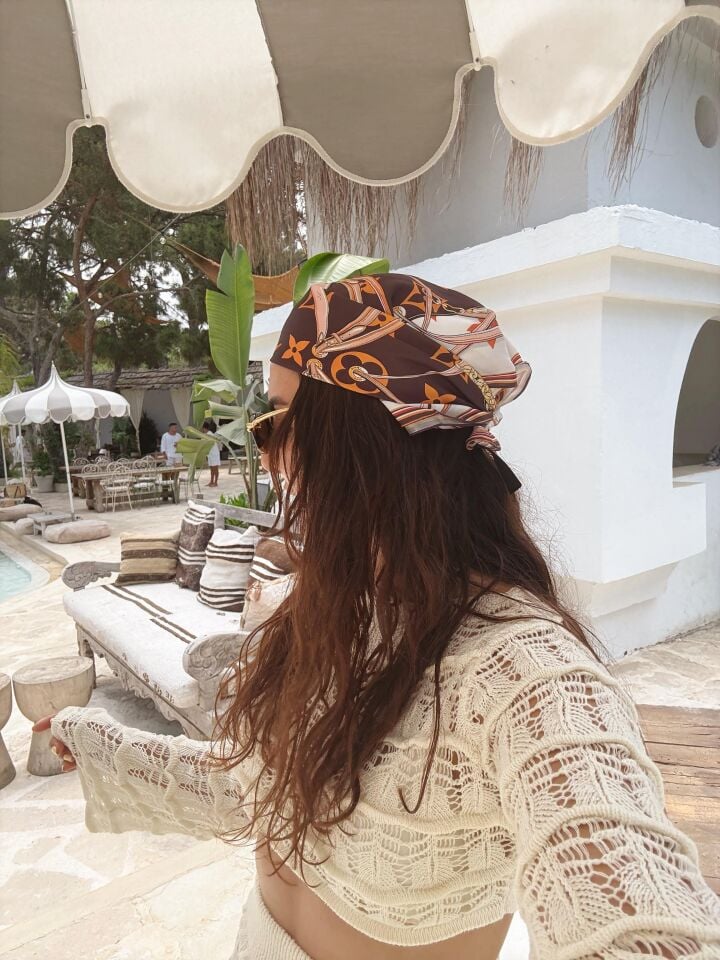 LV Kahve Scarf