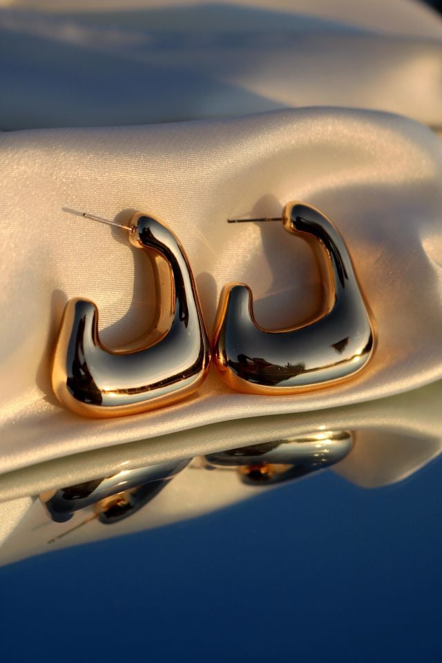 Glam Gold Küpe