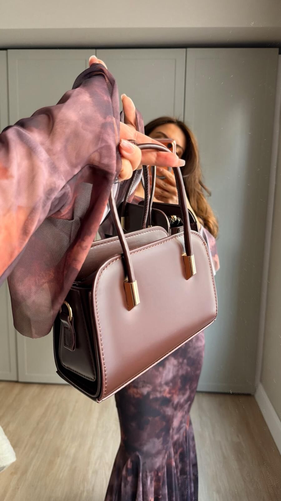 Chloe Mini Çanta Kahve