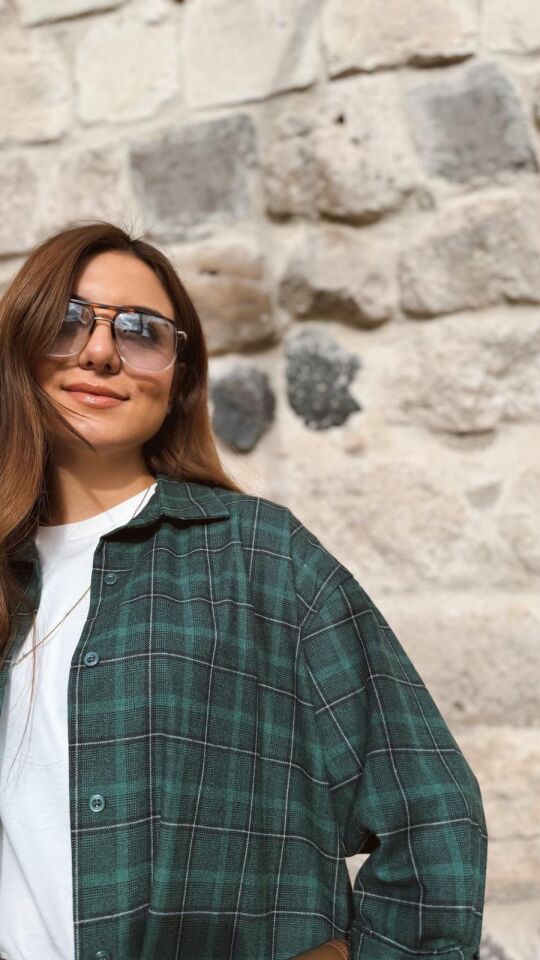 Msm Ekose Gömlek Yeşil