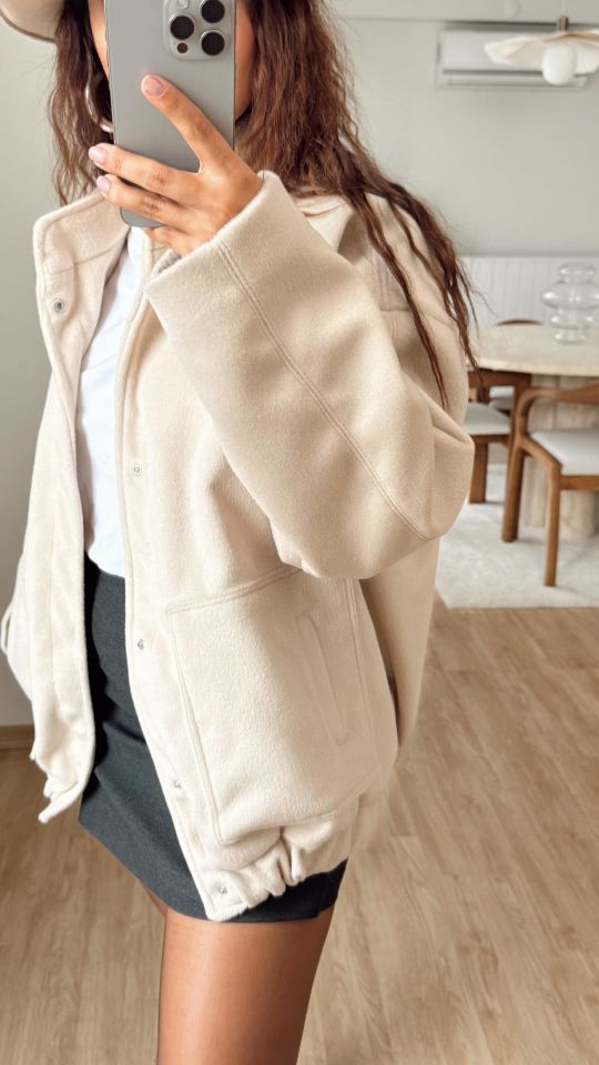 Taş Premium Kaşe Bomber