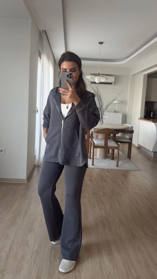 İspanyol Modal Takım Antrasit