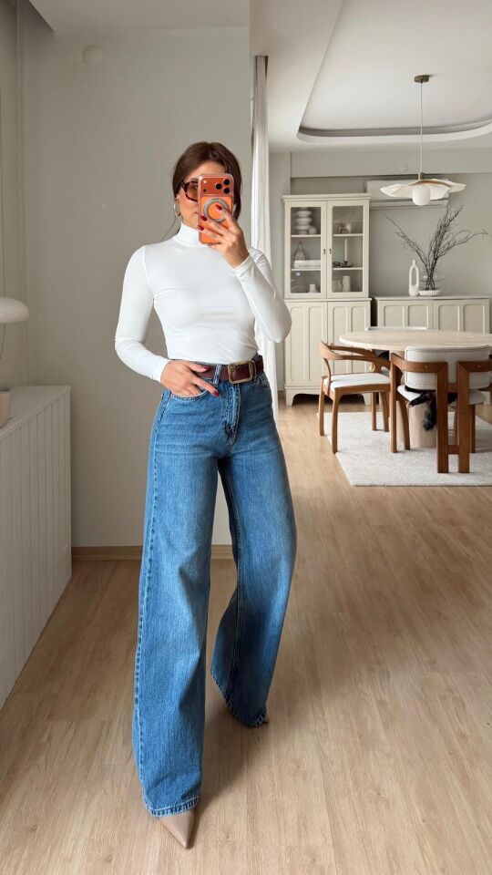 Dik Yaka Bodysuit Ekru