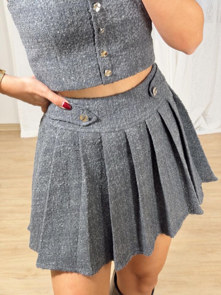 Tüvit Detaylı Etek