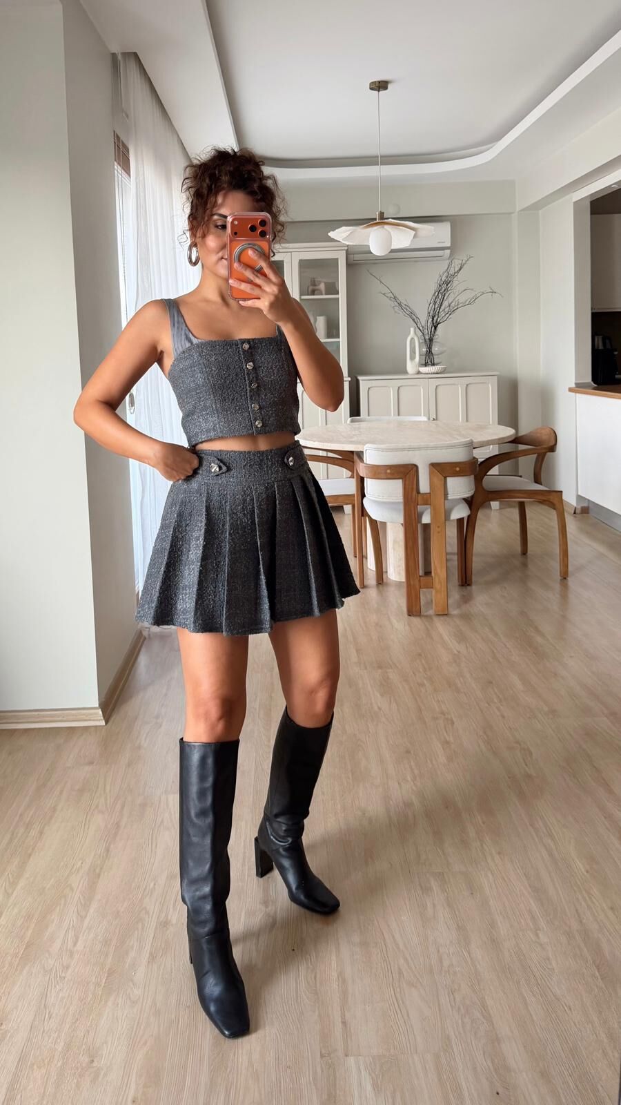 Tüvit Detaylı Etek