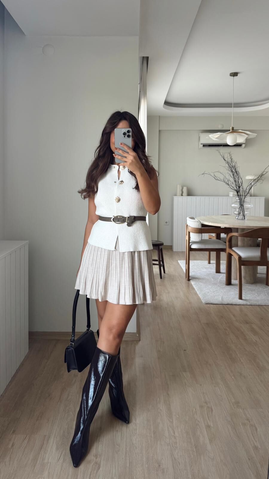 Piliseli Etek Natural