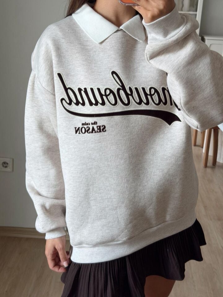 Snowbound Baskılı Sweat