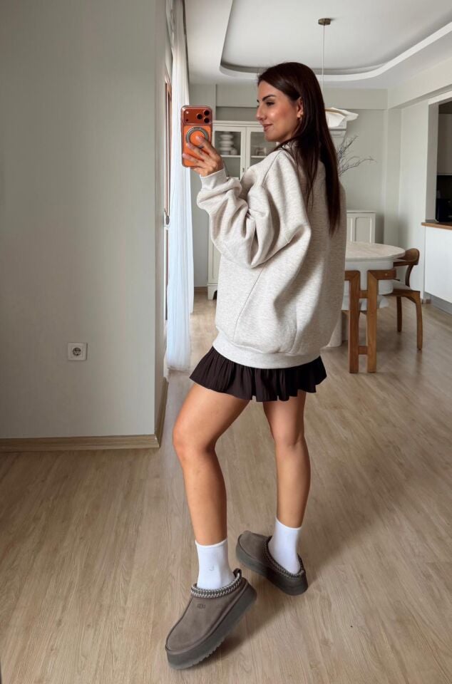 Snowbound Baskılı Sweat