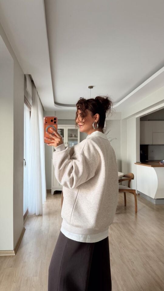 Snowbound Baskılı Sweat